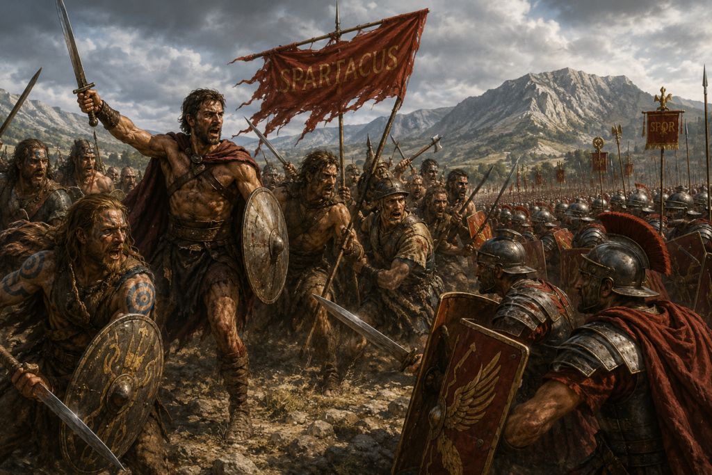 Germanen im Spartacusaufstand (73–71 v. u. Z.) – Heterogenität, Strategie und innere Spannungen