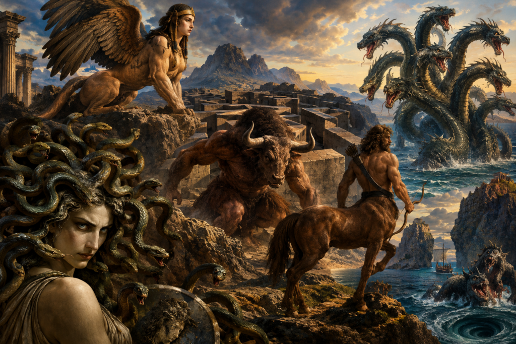 Monster und Ungeheuer in der griechischen Antike